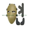 A.C.M. Full face killer hard plastic mask - Sand